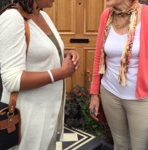 Elaine chats to Juliet Sargeant
