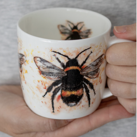 Bone China mug - bees