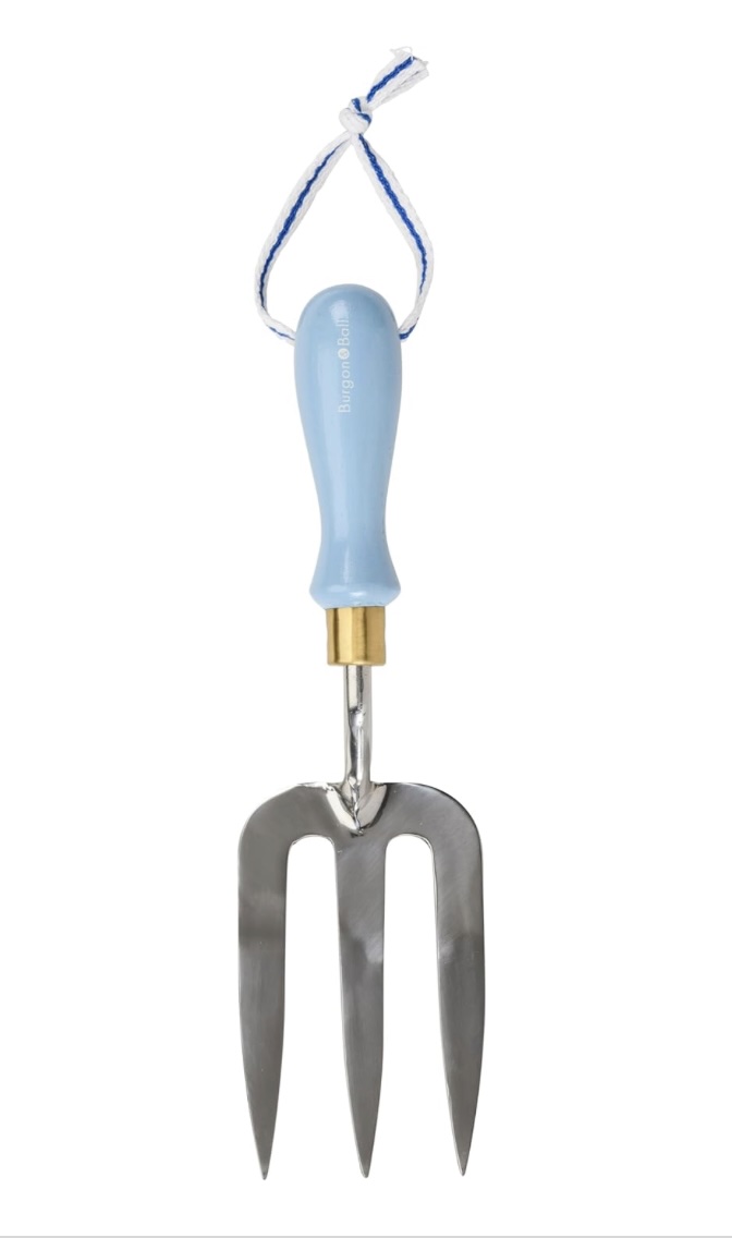 B&B hand fork - pale blue